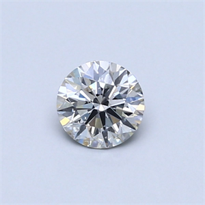 Foto Diamante Natural 0.40 quilates, Redondo , Color I, claridad SI2 y certificado GIA de