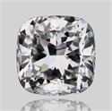 Natural Diamond 0.50 Carats, Cushion with  Cut, D Color, VVS2 Clarity and Certified by GIA