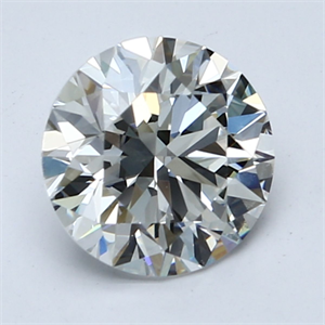 Picture of Lab Grown Diamond 2.05 Carats, Round with Ideal Cut, D Color, IF Clarity and Certified by IGI