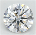 Lab Grown Diamond 2.48 Carats, Round with Excellent Cut, D Color, VVS1 Clarity and Certified by GIA