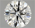 Diamante Natural 0.80 quilates, Redondo , Color I, claridad VS2 y certificado GIA