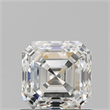 Diamante Natural 1.01 quilates, Asscher , Color I, claridad VS1 y certificado GIA