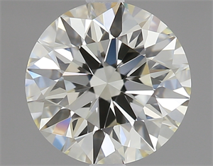 Picture of 0.90 Carats, Round Diamond with Excellent Cut, L Color, VVS1 Clarity and Certified by GIA