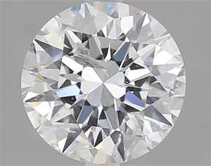 Picture of 1.05 Carats, Round Diamond with Excellent Cut, D Color, I2 Clarity and Certified by GIA