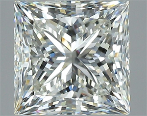 Foto Diamante Natural 2.51 quilates, Princesa , Color J, claridad VVS1 y certificado GIA de