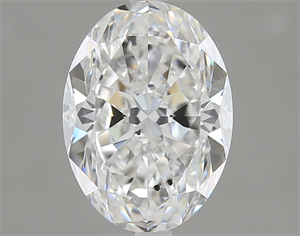 Picture of 1.70 Carats, Oval Diamond with  Cut, E Color, SI2 Clarity and Certified by GIA