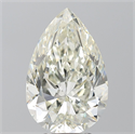 Natural Diamond 5.03 Carats, Pear with  Cut, I Color, SI2 Clarity and Certified by IGI
