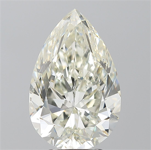 Picture of Natural Diamond 5.03 Carats, Pear with  Cut, I Color, SI2 Clarity and Certified by IGI