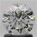 Natural Diamond 1.16 Carats, Round with Excellent Cut, K Color, VS2 Clarity and Certified by GIA