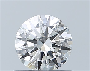 Picture of Natural Diamond 0.50 Carats, Round with Excellent Cut, G Color, VS1 Clarity and Certified by GIA