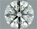 Diamante Natural 0.54 quilates, Redondo , Color K, claridad VVS1 y certificado IGI