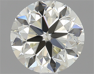 Picture of 0.90 Carats, Round Diamond with Very Good Cut, L Color, VVS1 Clarity and Certified by GIA