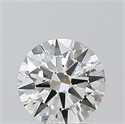Natural Diamond 1.00 Carats, Round with Excellent Cut, H Color, SI1 Clarity and Certified by GIA