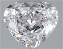 Natural Diamond 0.40 Carats, Heart with  Cut, E Color, VVS2 Clarity and Certified by GIA