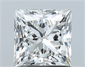 Natural Diamond 1.21 Carats, Princess with  Cut, H Color, VS2 Clarity and Certified by GIA