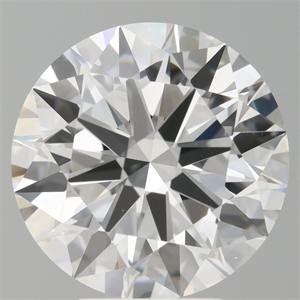 Picture of Lab Grown Diamond 5.55 Carats, Round with Excellent Cut, E Color, VVS2 Clarity and Certified by IGI