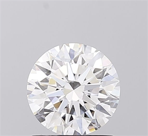 Picture of Lab Grown Diamond 1.10 Carats, Round with Ideal Cut, D Color, VVS2 Clarity and Certified by IGI