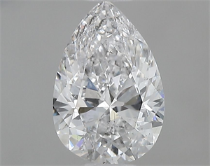 Picture of Natural Diamond 0.71 Carats, Pear with  Cut, E Color, SI2 Clarity and Certified by GIA