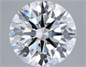 Del inventario de diamantes de laboratorio, 3.01 quilates, Redondo , Color F, claridad VVS2 y certificado IGI