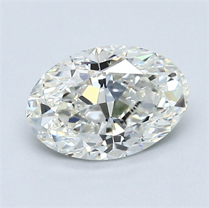 Foto Diamante Natural 1.20 quilates, Ovalado , Color I, claridad VVS2 y certificado GIA de