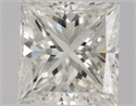 Natural Diamond 0.90 Carats, Princess with  Cut, J Color, VS1 Clarity and Certified by GIA