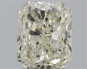 Foto Diamante Natural 2.01 quilates, Radiante , Color L, claridad SI2 y certificado GIA de