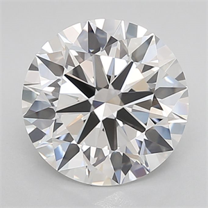Picture of Lab Grown Diamond 3.01 Carats, Round with Ideal Cut, E Color, IF Clarity and Certified by IGI