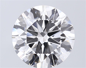 Picture of Lab Grown Diamond 6.58 Carats, Round with Excellent Cut, F Color, VVS2 Clarity and Certified by IGI