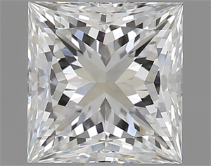 Picture of 1.03 Carats, Princess Diamond with  Cut, H Color, VVS1 Clarity and Certified by GIA