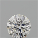 Diamante Natural 0.41 quilates, Redondo , Color H, claridad VVS2 y certificado GIA
