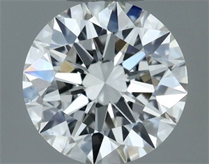 Foto Diamante Natural 0.60 quilates, Redondo , Color H, claridad VS1 y certificado GIA de