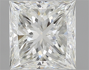 Picture of 1.01 Carats, Princess Diamond with  Cut, I Color, VS1 Clarity and Certified by GIA