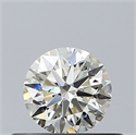 Diamante Natural 0.40 quilates, Redondo , Color L, claridad SI1 y certificado GIA