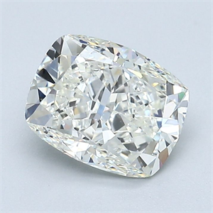 Picture of Natural Diamond 1.71 Carats, Cushion with  Cut, J Color, VS1 Clarity and Certified by GIA
