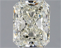 Natural Diamond 1.02 Carats, Radiant with  Cut, K Color, SI2 Clarity and Certified by GIA