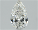 Diamante Natural 0.73 quilates, De pera , Color G, claridad VVS1 y certificado GIA