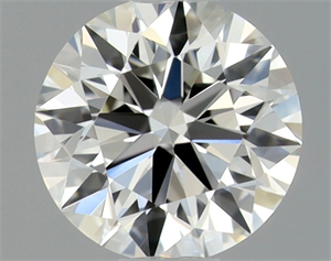 Foto Diamante Natural 0.44 quilates, Redondo , Color H, claridad VVS2 y certificado GIA de