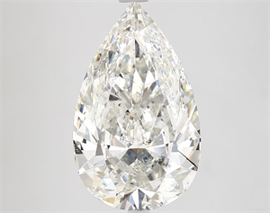 Foto Diamante Natural 4.05 quilates, De pera , Color H, claridad SI2 y certificado GIA de