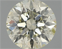 Natural Diamond 0.71 Carats, Round with Very Good Cut, M Color, SI2 Clarity and Certified by IGI