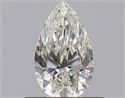 Natural Diamond 0.52 Carats, Pear with  Cut, J Color, VVS1 Clarity and Certified by GIA