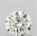 Diamante Natural 0.60 quilates, Redondo , Color J, claridad SI2 y certificado GIA