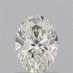 Picture of Natural Diamond 0.90 Carats, Oval with  Cut, H Color, VVS2 Clarity and Certified by GIA