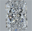 Natural Diamond 2.50 Carats, Radiant with  Cut, D Color, VS2 Clarity and Certified by GIA