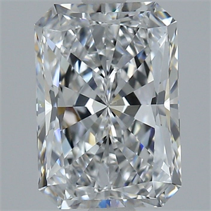 Picture of Natural Diamond 2.50 Carats, Radiant with  Cut, D Color, VS2 Clarity and Certified by GIA