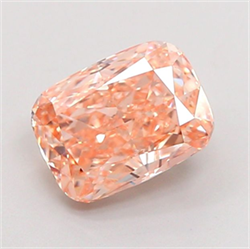 Picture of Lab Grown Diamond 1.72 Carats, CUSHION MODIFIED with  Cut, Fancy Intense Pink Color, VS2 Clarity and Certified by IGI