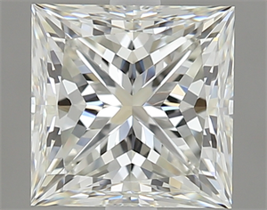 Picture of 1.01 Carats, Princess Diamond with  Cut, I Color, VVS2 Clarity and Certified by GIA