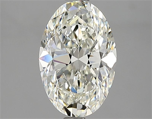 Picture of Natural Diamond 1.70 Carats, Oval with  Cut, J Color, VVS2 Clarity and Certified by GIA