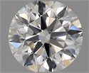 Natural Diamond 1.50 Carats, Round with Excellent Cut, H Color, VVS2 Clarity and Certified by GIA