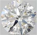 Diamante Natural 2.51 quilates, Redondo , Color H, claridad SI2 y certificado GIA