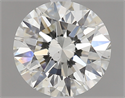 1.01 Carats, Round Diamond with Excellent Cut, J Color, SI1 Clarity and Certified by GIA